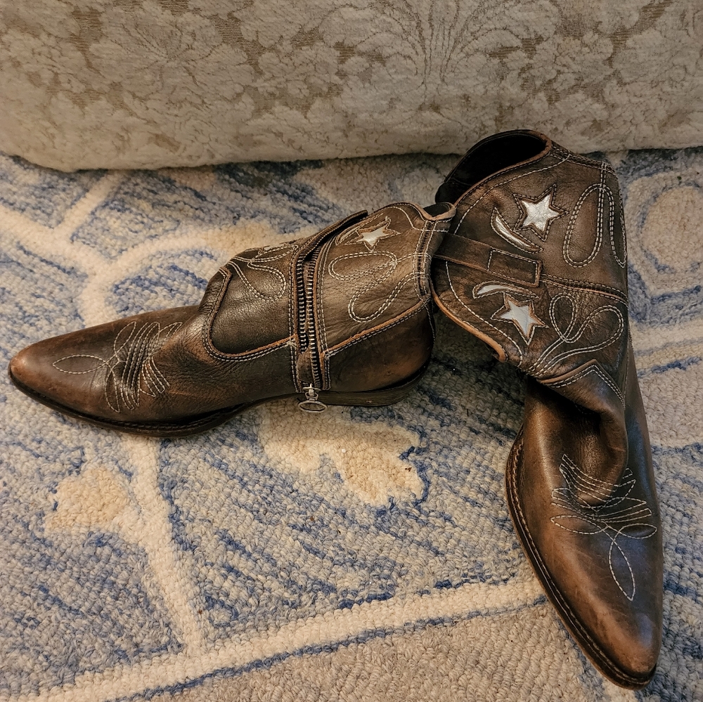 Jeffrey Campbell cowboy booties